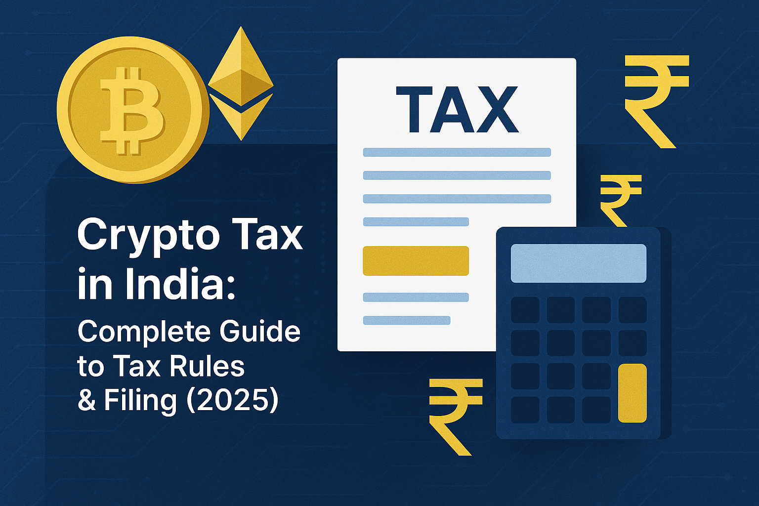 Crypto Tax in India: Complete Guide to Tax Rules & Filing (2025)